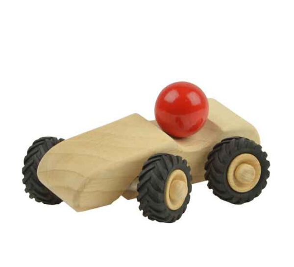 Kantelauto houten speelgoedauto